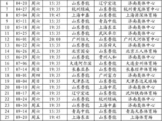 2006年中超赛程赛果一览，鲁能双冠王，联赛格局初显