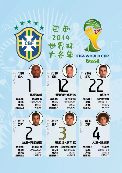 2014世界杯积分榜排名，重温巴西之夏的荣耀与遗憾